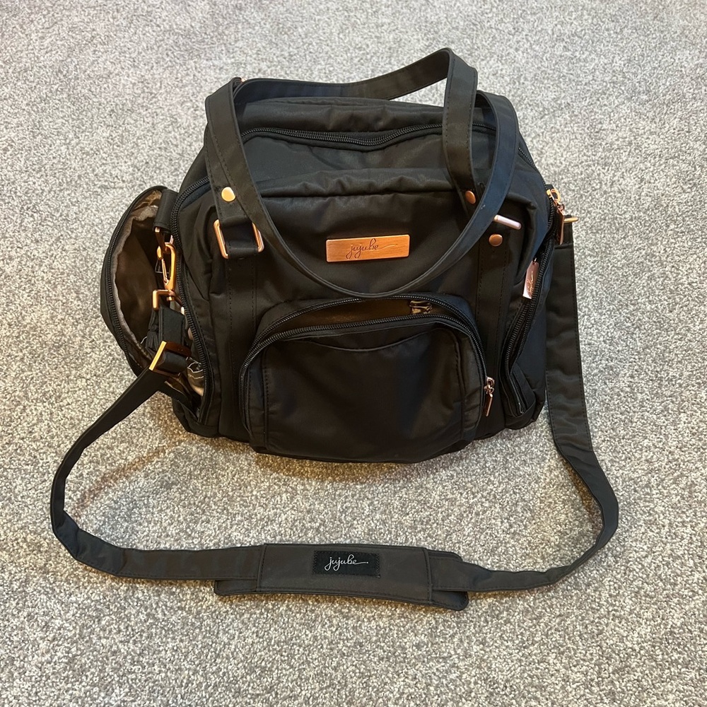 Jujube pumping bag -Rose gold
